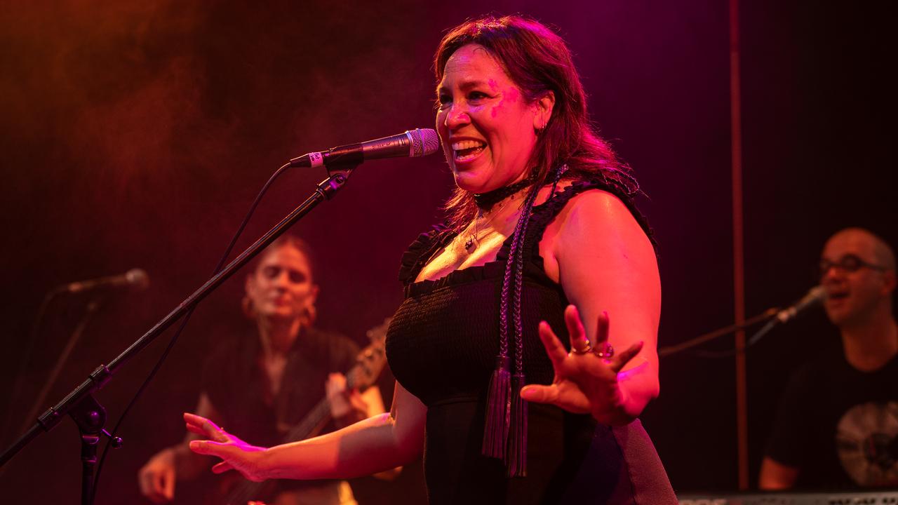 Adelaide Festival 2022. Kate Ceberano performs at the Lion Arts Factory. Picture: Andrew Beveridge, supplied