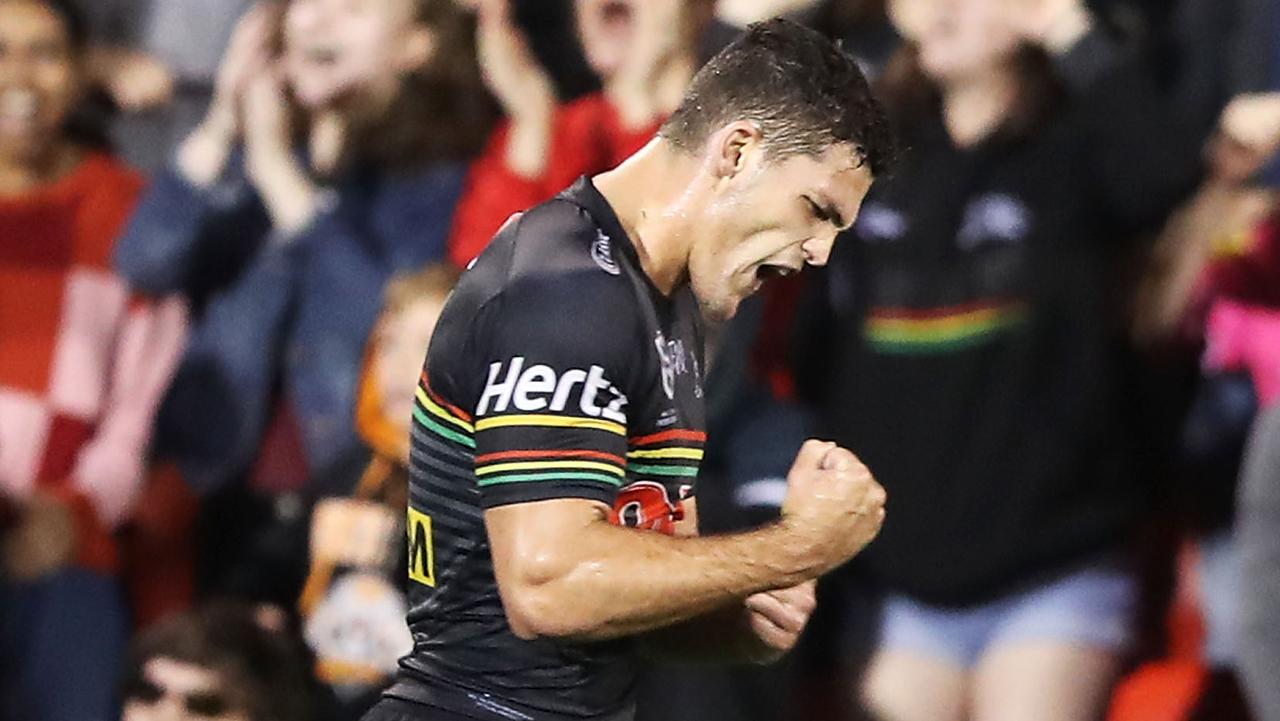 Nathan Cleary has years of kicking practice behind him.