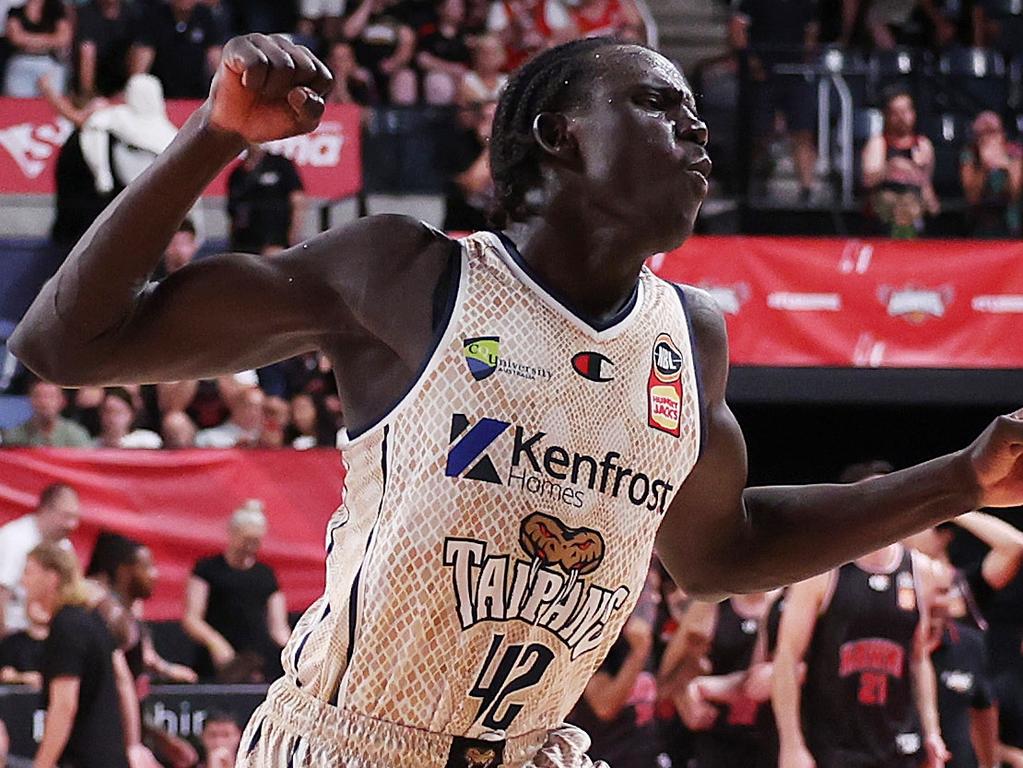 The NBL fined Bul Kuol for his outburst. Picture: Getty Images