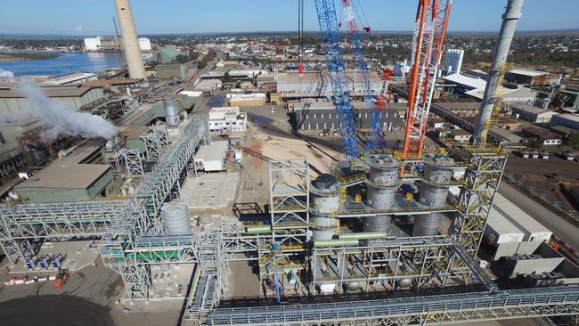 The Nyrstar smelter at Port Pirie. Picture: Karen Seindanis