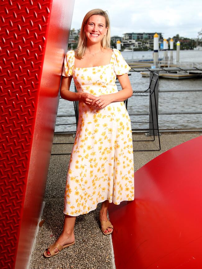 Could celebrity chef Justine Schofield be the incredible voice underneath the Pavlova. Picture: Steve Pohlner