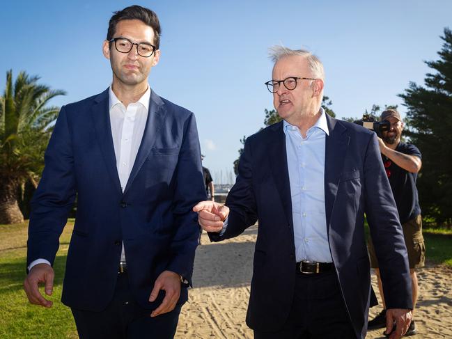 Macnamara MP Josh Burns will take on the new role as Special Envoy for Social Housing and Homelessness as part of Anthony Albanese’s cabinet. Picture: NewsWire