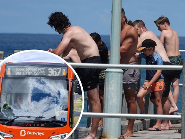 Busways Coffs Harbour Jetty canva