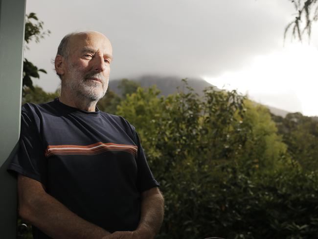 Residents Opposed to the Cable Car principal petitioner Ted Cuthbert, of South Hobart, questions the need for secrecy around the approval. Picture: MATHEW FARRELL