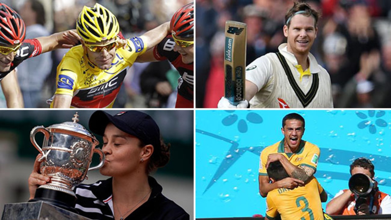 10 best Australian sport stars of the decade Herald Sun