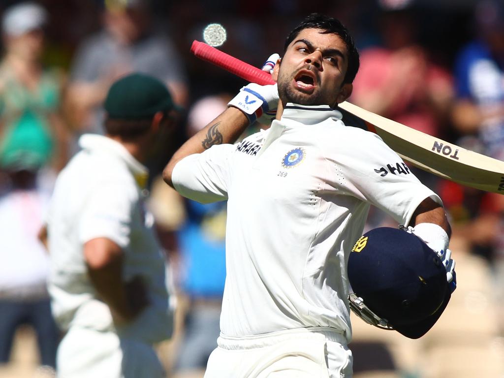 Virat Kohli announced himself in a big way on the 2012 tour of Australia.