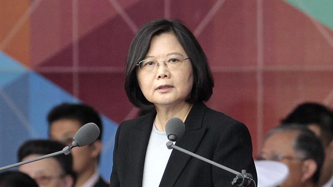 Taiwan's President Tsai Ing-wen. Picture: AP