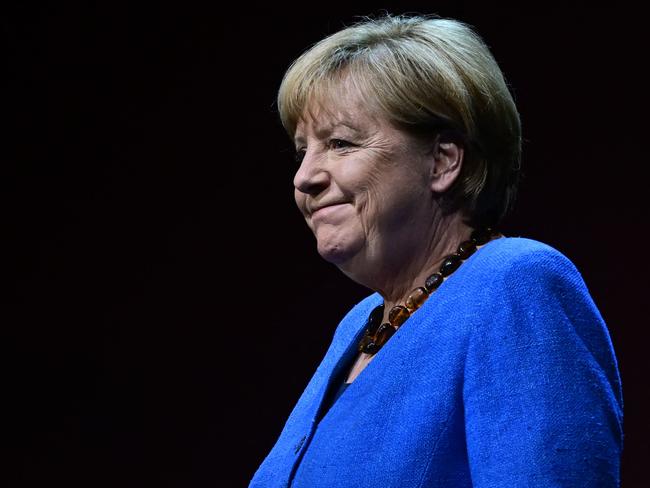 Former German chancellor Angela Merkel. Picture: John MacDougall/AFP