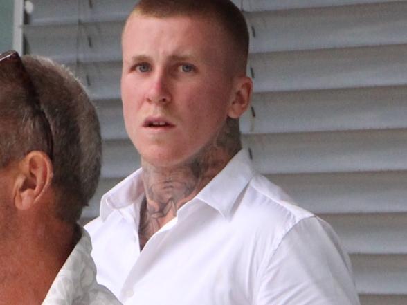 Jed Silvester (right) was previously sentenced to a nine months ICO for a violent, unprovoked attack on a man outside the Bayview Hotel in Woy Woy in 2020.