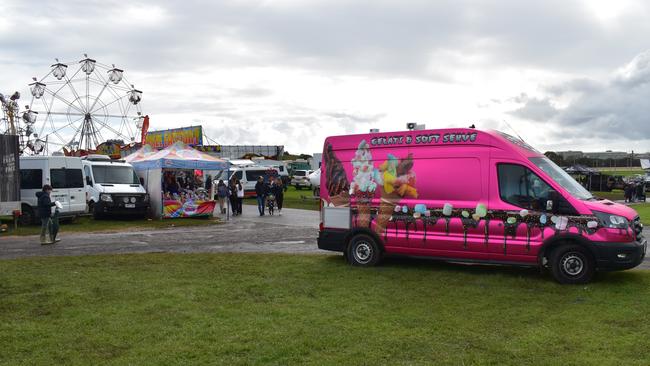 The Warrnambool Show went on throughout the evening as well.