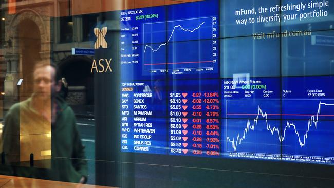 The Australian sharemarket has been hit by falling commodity prices.