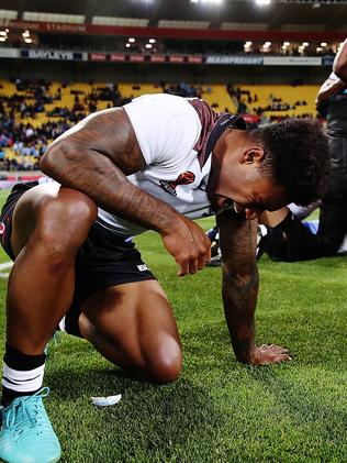 Naiqama shows his emotions.