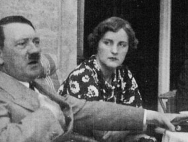 Adolf Hitler and Unity Mitford were understood to have been very close.