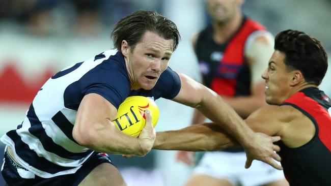 Geelong gun Patrick Dangerfield during the JLT Series. Picture: Scott Barbour/Getty Images