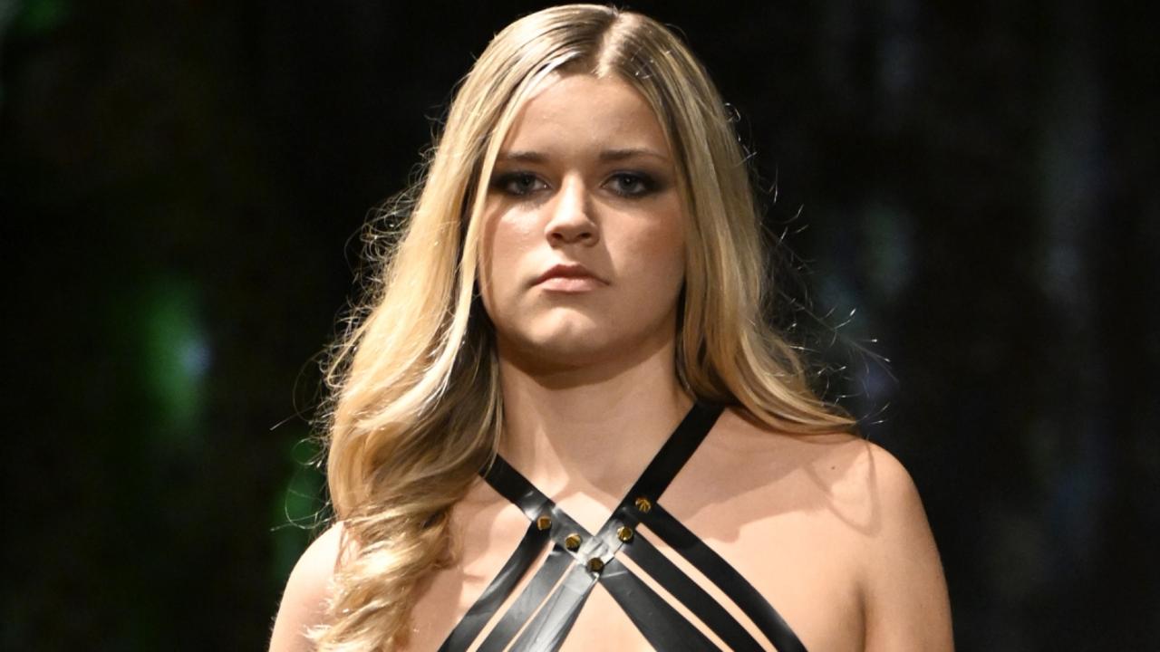 Model’s jawdropping ‘sex tape’ outfit stuns at New York Fashion Week