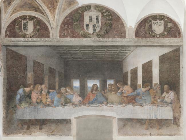 The Last Supper by Leonardo da Vinci (1452-1519) in Milan, Italy. Picture: Getty Images PRIVATE TOURS