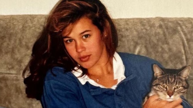 Model Megan Gale as a teenager. Picture: Instagram