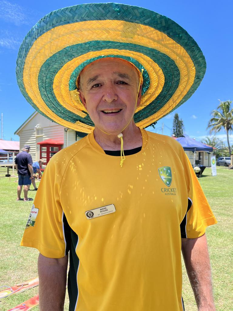 Mark Rouse celebrating on Australia Day.