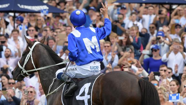 Winx will have her final race start in the Queen Elizabeth Stakes at Royal Randwick on April 13. Picture: AAP 