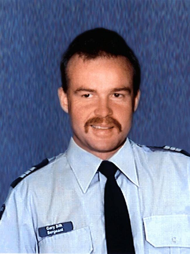 Debs murdered Sergeant Gary Silk four years after the Hallam shooting. Picture: Supplied