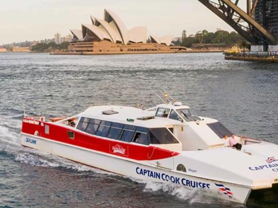 SeaLink Sydney Harbour has announced a 15-year extension of the Lane Cove ferry service after nearly being cancelled in December 2020. Picture: SeaLink