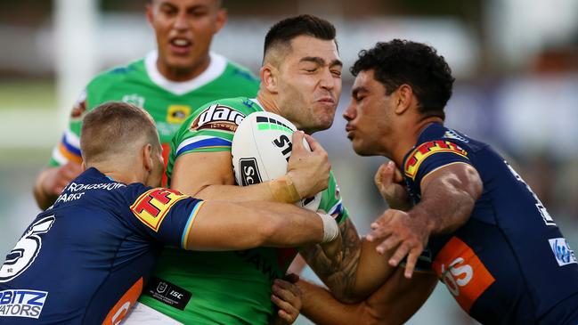 The Raiders are keen to re-sign local junior Nick Cotric. Picture: Mark Nolan/Getty Images