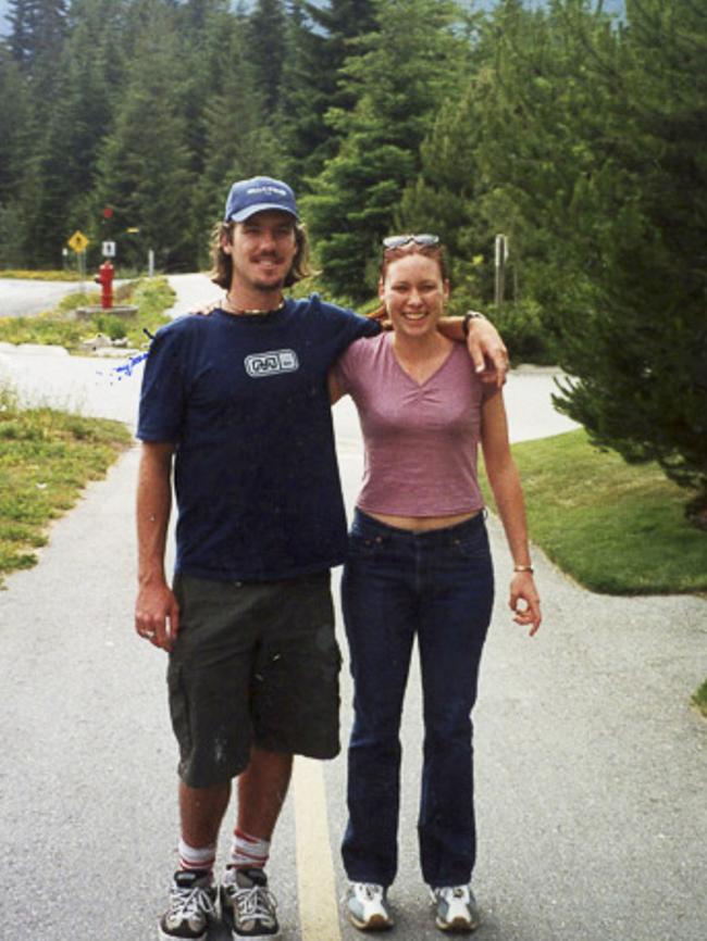 Jason and Justine Ruszczyk in Seatle in 2003.