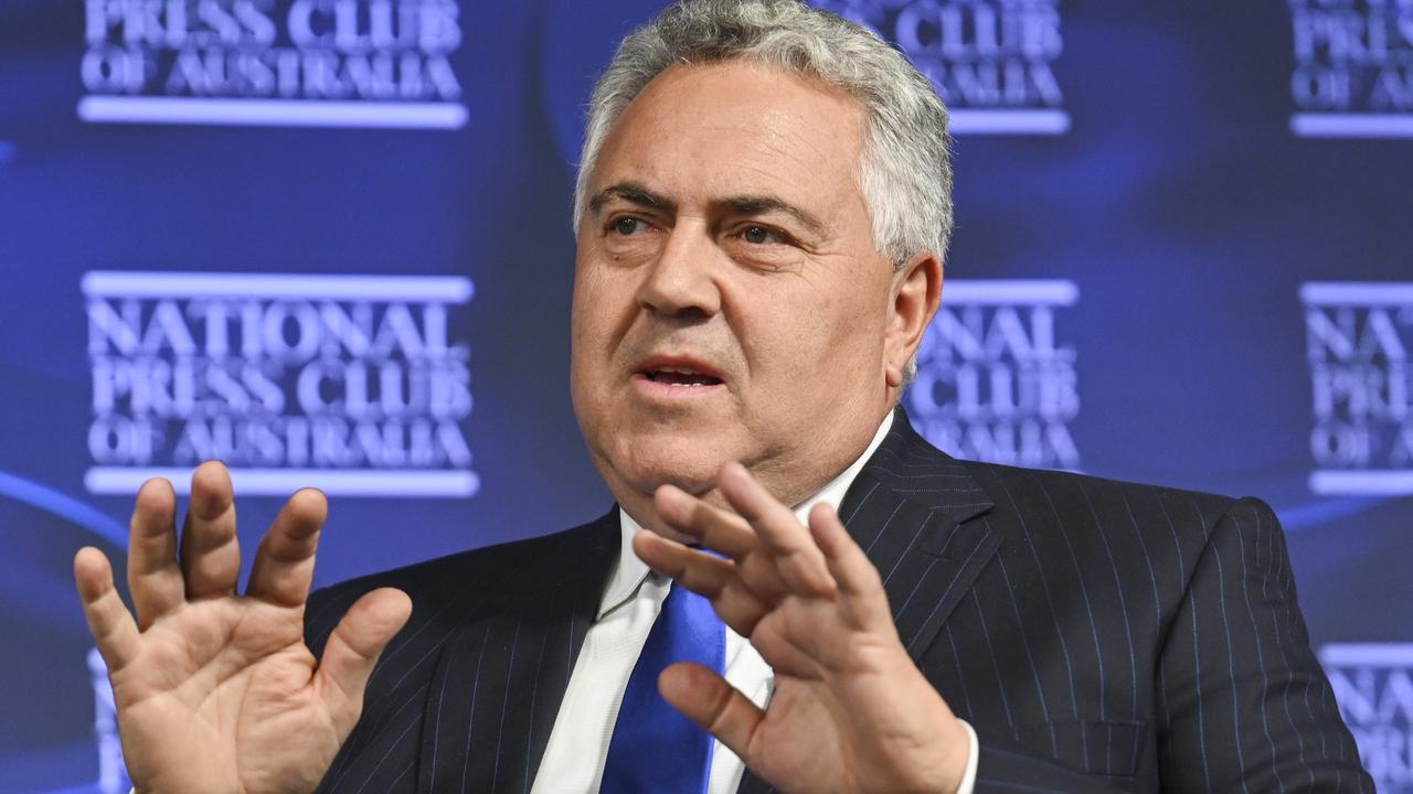 Former Treasurer and Australia’s ex-ambassador to the US Joe Hockey said he believed it would only be a matter of time before Australia began investing in small-scale nuclear reactors. Picture: NewsWire/ Martin Ollman