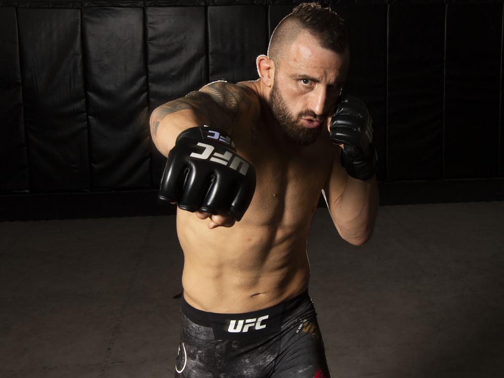 The rivalry between Volkanovski and Ortega has been brewing for a while. Picture: NCA NewsWire / Simon Bullard.