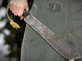 A Gympie man caught carrying a rusted machete in public could not stop swearing in court. FILE PHOTO