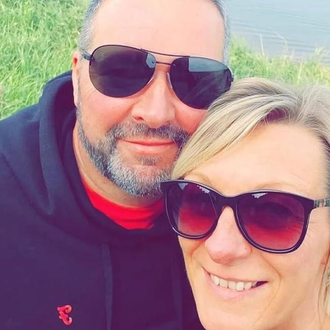 Christopher Barton, 56, and his wife Janine were on the motorbike that collided with the car. Both died in the incident. Picture: Supplied