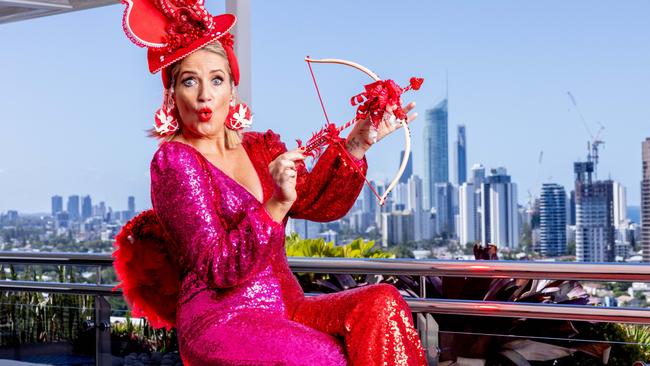 Bianca Dye turns Cupid at The Star Gold Coast. Picture: Supplied