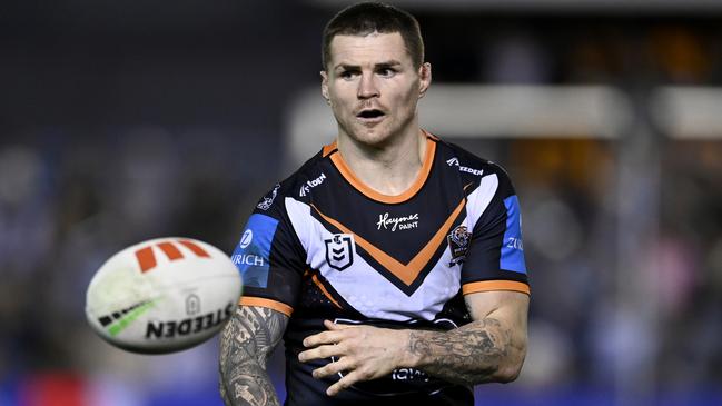 John Bateman. NRL R19 Cronulla Sharks V Wests Tigers at PointsBet Stadium. Picture: NRL Photos/Gregg Porteous