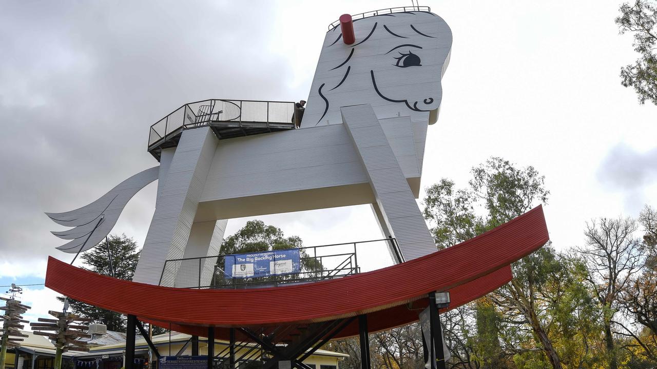 The Big Rocking Horse changed hands in 2003 for $900,000. Picture: RoyVPhotography