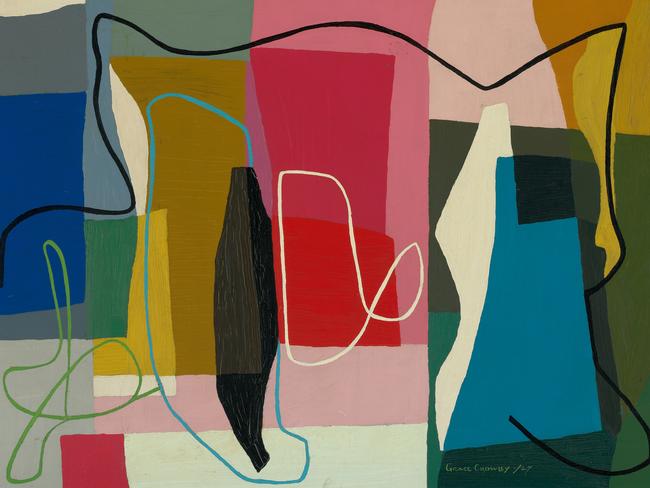 Abstraction - Abstract painting 1947 by Grace Crowley