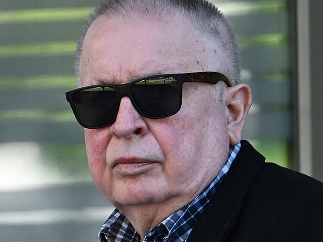 7/6/2024 : Russell James Smerdon leaves the Supreme Court building in Brisbane. pic: Lyndon Mechielsen/Courier Mail