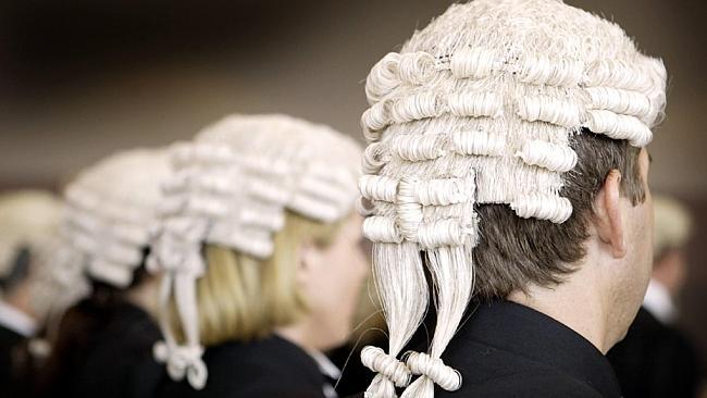 08/02/2004 BACKARCHIVE: Generic - Barristers in robes and wigs at Southport Magistrates Court .