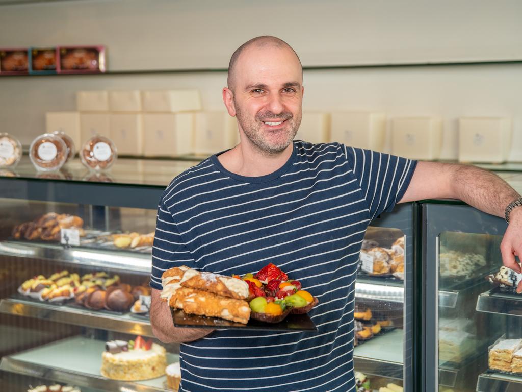 Andre Portelli, owner of Mezzania Cakes in Leichhardt, says there is still an Italian core to the suburb. Picture: Thomas Lisson