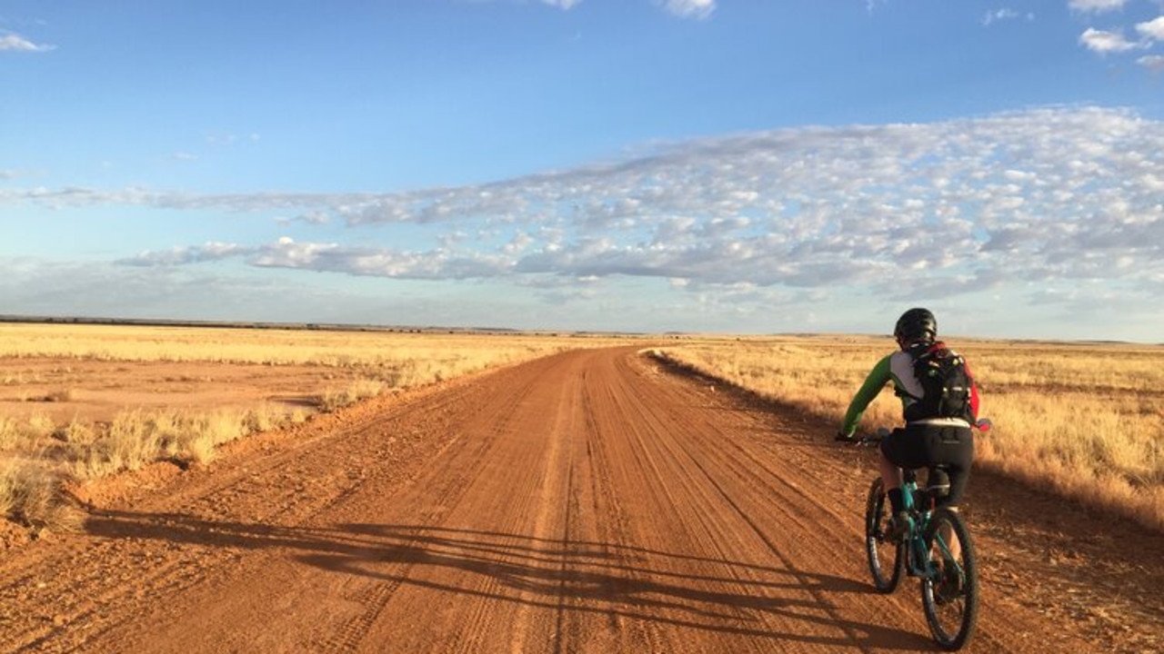Andrew Kerec will try to break a record by riding from Steep Point, WA, to Byron Bay, NSW in 65 days.