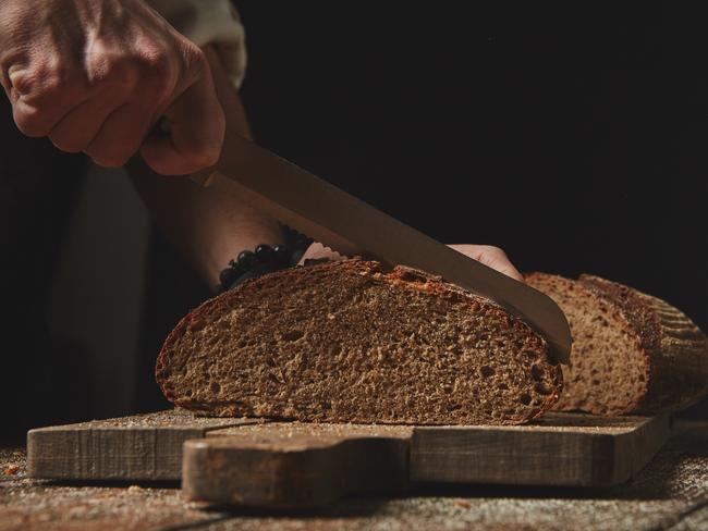 Wholemeal bread has 7g fibre per 100g. Picture: istock