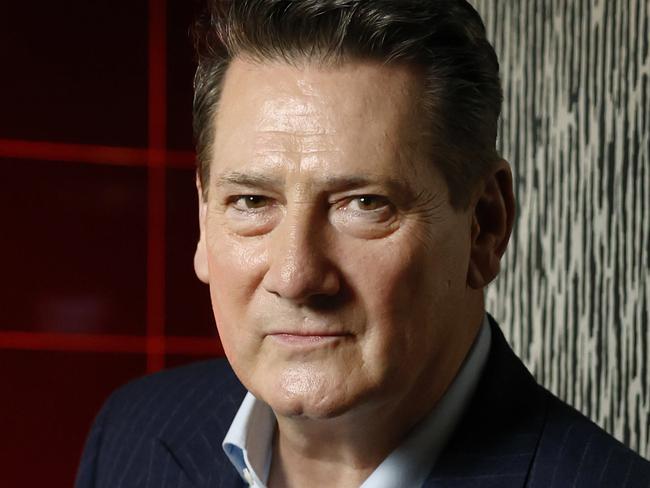 D AILY TELEGRAPH 23RD JANUARY 2025Pictured at Hotel 57 in Sydney is Tony Hadley lead singer from the huge 80Ãs pop group  Spandau Ballet.Picture: Richard Dobson