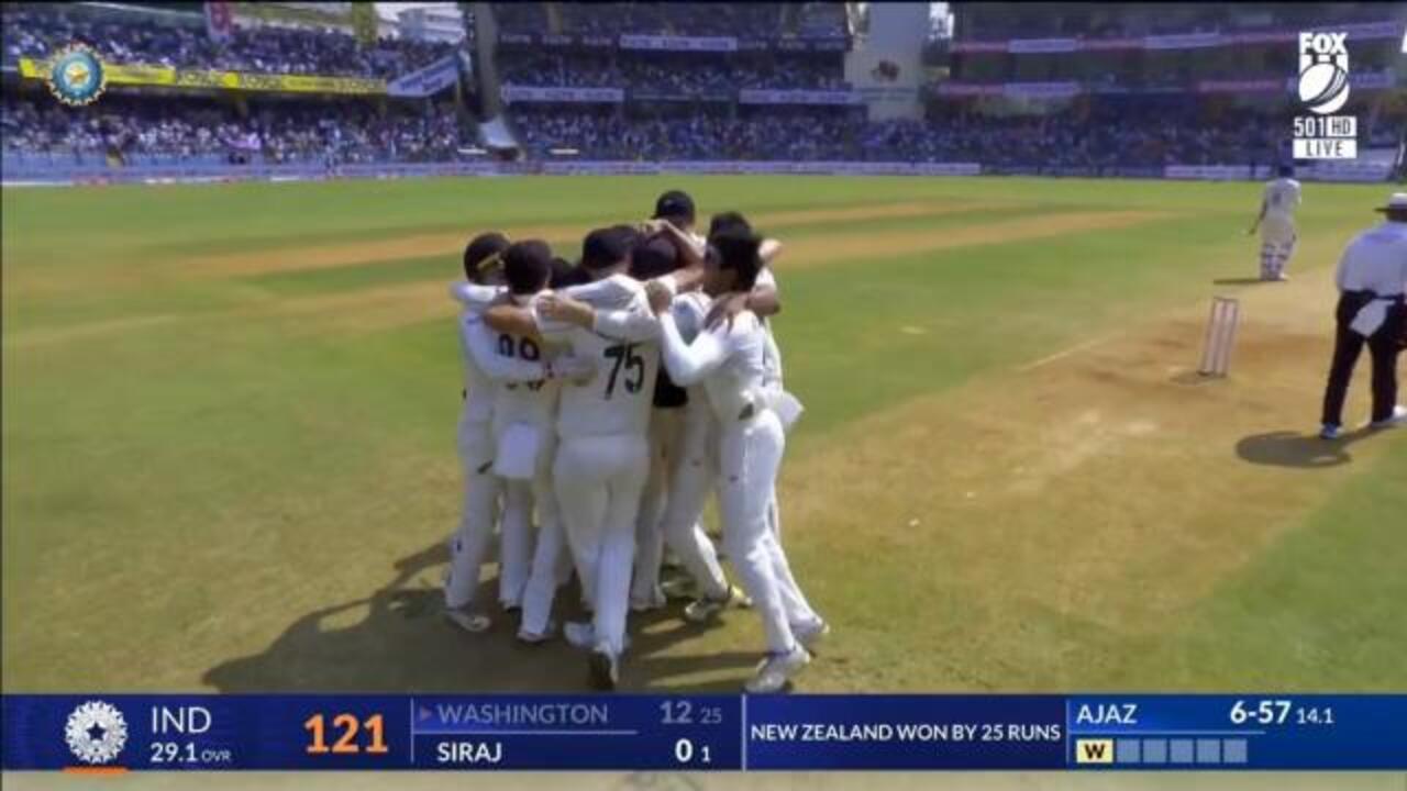 NZ CLAIM "GREATEST TEST WIN" IN INDIA