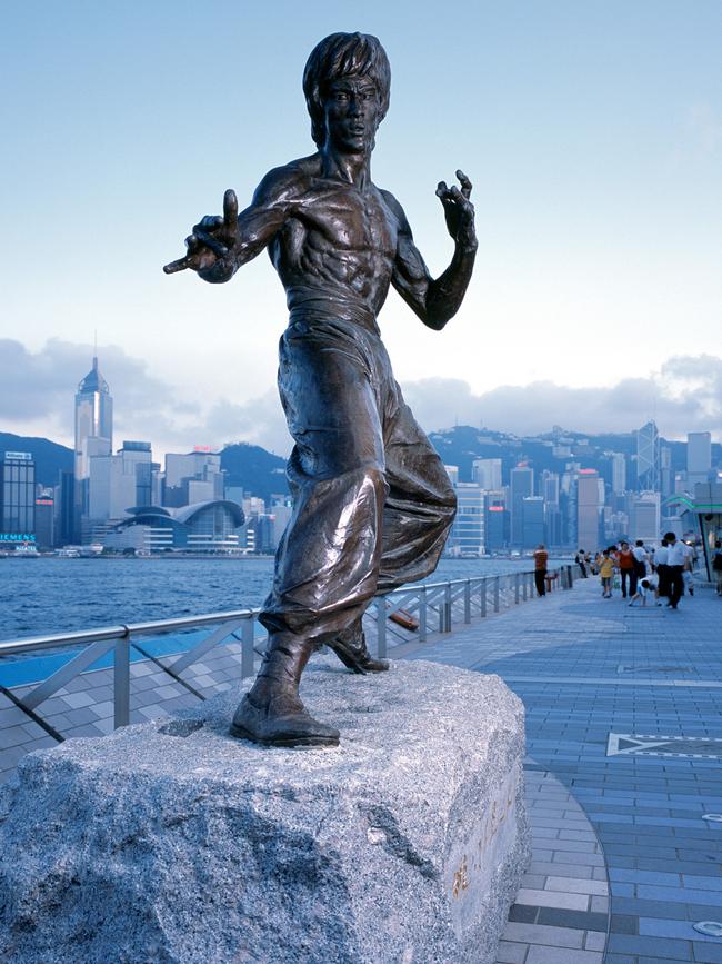 Statue of Bruce Lee in Hong Kong. Picture: Hong Kong Tourism Board