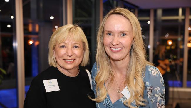 Gail ONeill and Naomi Fowler at the Gold Coast Australian of the Year Awards 2025 at Sky Point for Gold Coast at Large. Picture, Portia Large.