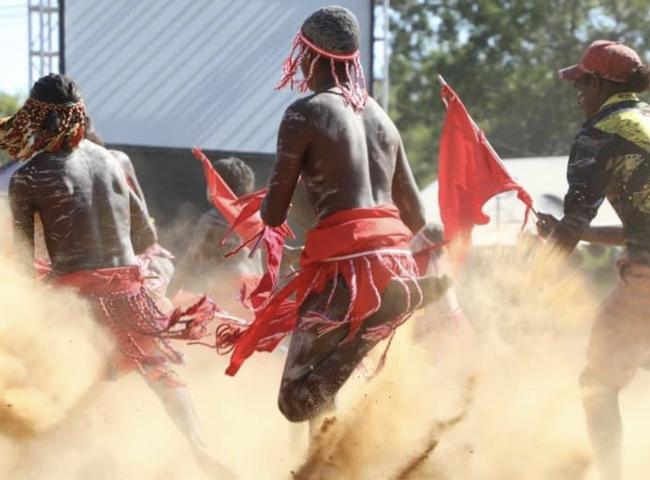 Barunga. Historic Land Right Act reforms were announced by Deputy Prime Minister Michael McCormack. FACEBOOK