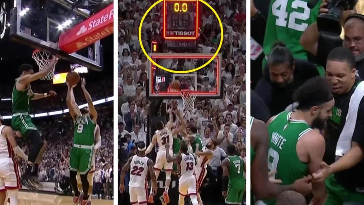 Boston Celtics' buzzer-beater in final second forces Game 7 against Miami  Heat