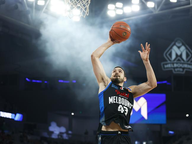 Melbourne United made the NBL grand final series last year. Picture: Getty Images