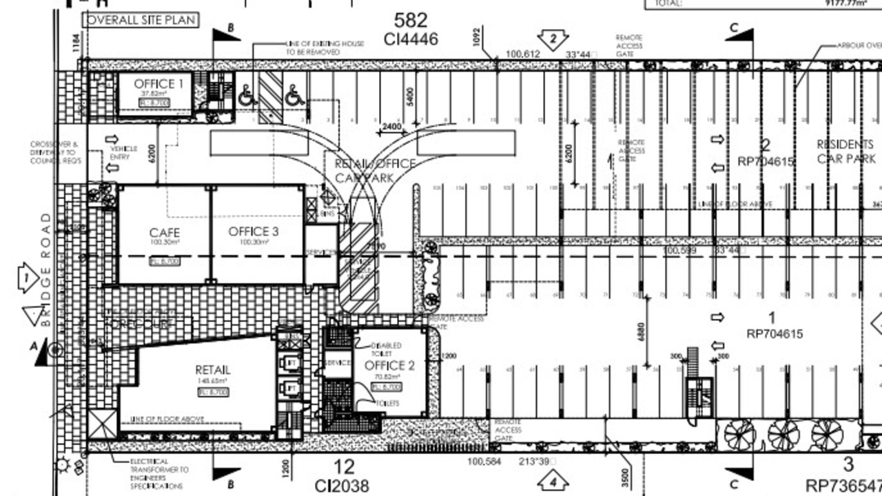 There are grand plans to transform a decrit home on Bridge Rd, West Mackay. Picture: Contributed