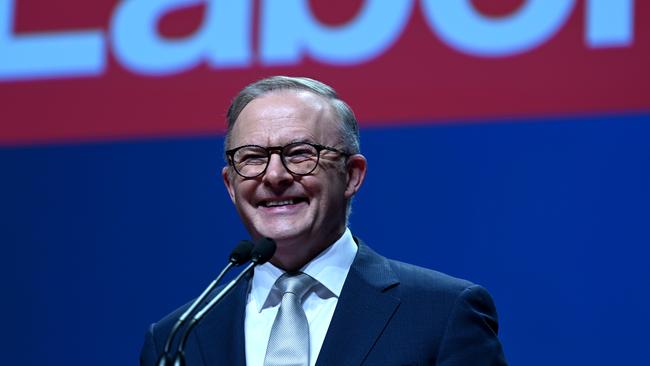 Prime Minister Anthony Albanese is refusing to back down on his IR shake-up, telling anxious mining chiefs in Canberra that he shares their ambition to lift productivity. Picture: Dan Peled / NCA NewsWire