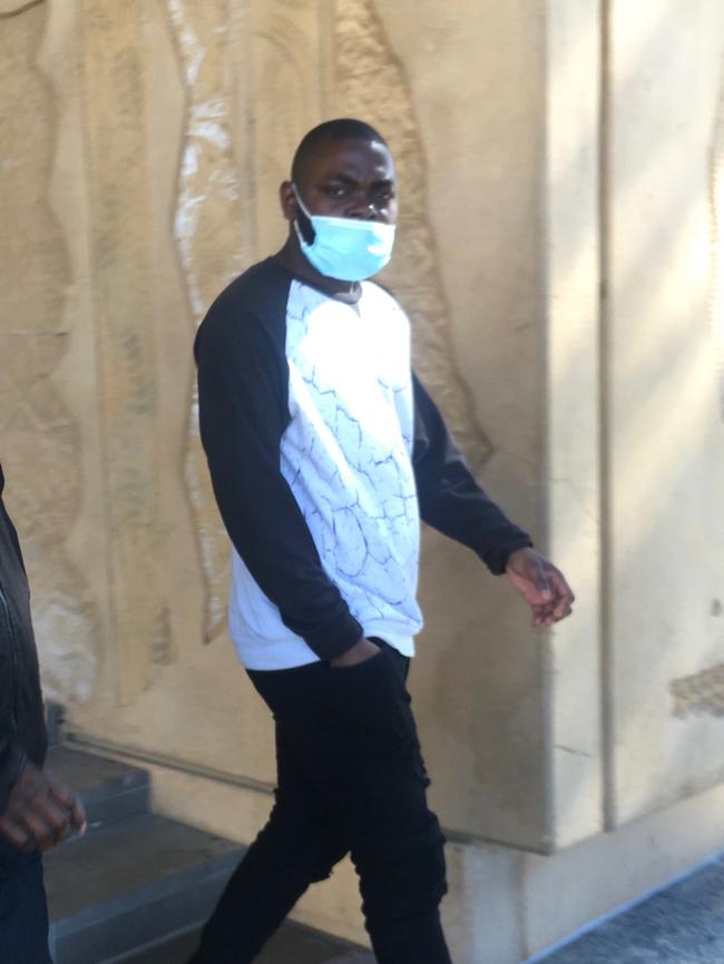 An Ipswich court heard Bilobele Byamungu held a bow and arrow during a home invasion.